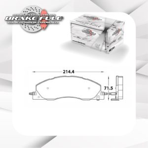 Pastilla de Freno Dodge / Ram 8507-D1399