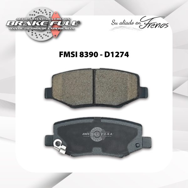 Pastilla de Freno Dodge / Jeep 8390 D1274